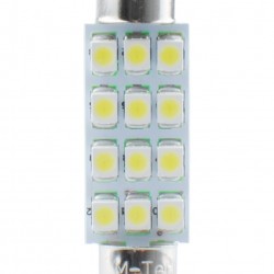 ΛΑΜΠΑΚΙΑ ΠΛΑΦΟΝΙΕΡΑΣ C5W/C10W 12V 0,96W SV8,5 41mm PREMIUM LED 12xSMD3528 ΛΕΥΚΟ 1ΤΕΜ. ΛΑΜΠΑΚΙΑ ΠΛΑΦΟΝΙΕΡΑΣ C5W/C10W 12V 0,96W SV8,5 41mm PREMIUM LED 12xSMD3528 ΛΕΥΚΟ 1ΤΕΜ.