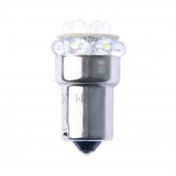 R10W 12V BA15s LED 12xFlux 5mm ΚΙΤΡΙΝΟ (ΜΟΝΟΠΟΛΙΚΟ) M-TECH - 1 ΤΕΜ. R10W 12V BA15s LED 12xFlux 5mm ΚΙΤΡΙΝΟ (ΜΟΝΟΠΟΛΙΚΟ) M-TECH - 1 ΤΕΜ.