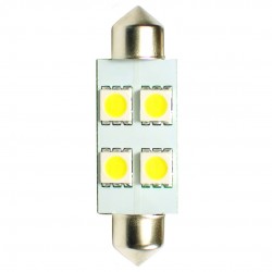 ΛΑΜΠΑΚΙΑ ΠΛΑΦΟΝΙΕΡΑΣ C5W/C10W 12V 1,36W SV8,5 36mm LED 4xSMD5050 ΛΕΥΚΟ 1ΤΕΜ. M-TECH ΛΑΜΠΑΚΙΑ ΠΛΑΦΟΝΙΕΡΑΣ C5W/C10W 12V 1,36W SV8,5 36mm LED 4xSMD5050 ΛΕΥΚΟ 1ΤΕΜ. M-TECH