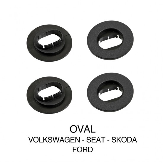 VOLKSWAGEN/SEAT/SKODA/FORD ΚΟΥΜΠΩΜΑΤΑ ΚΛΙΠΣ ΓΙΑ ΠΑΤΑΚΙΑ (ΟΒΑΛ) - 4 ΤΕΜ. VOLKSWAGEN/SEAT/SKODA/FORD ΚΟΥΜΠΩΜΑΤΑ ΚΛΙΠΣ ΓΙΑ ΠΑΤΑΚΙΑ (ΟΒΑΛ) - 4 ΤΕΜ.