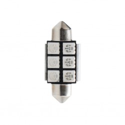 ΛΑΜΠΑΚΙΑ ΠΛΑΦΟΝΙΕΡΑΣ C5W/C10W 12V 1,44W SV8,5 36mm CAN-BUS+RADIATOR LED 6xSMD5050 PREMIUM ΜΠΛΕ 1ΤΕΜ. ΛΑΜΠΑΚΙΑ ΠΛΑΦΟΝΙΕΡΑΣ C5W/C10W 12V 1,44W SV8,5 36mm CAN-BUS+RADIATOR LED 6xSMD5050 PREMIUM ΜΠΛΕ 1ΤΕΜ.