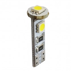 T10 W5W 12V W2,1x9,5d LED 3xSMD5050 ΛΕΥΚΟ (ΚΑΡΦΩΤΟ CAN-BUS) 1ΤΕΜ. M-TECH T10 W5W 12V W2,1x9,5d LED 3xSMD5050 ΛΕΥΚΟ (ΚΑΡΦΩΤΟ CAN-BUS) 1ΤΕΜ. M-TECH