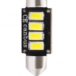 ΛΑΜΠΑΚΙΑ ΠΛΑΦΟΝΙΕΡΑΣ C5W/C10W 12V 2W SV8,5 36mm CAN-BUS+RADIATOR LED 4xSMD5730 PREMIUM ΛΕΥΚΟ 1ΤΕΜ. ΛΑΜΠΑΚΙΑ ΠΛΑΦΟΝΙΕΡΑΣ C5W/C10W 12V 2W SV8,5 36mm CAN-BUS+RADIATOR LED 4xSMD5730 PREMIUM ΛΕΥΚΟ 1ΤΕΜ.