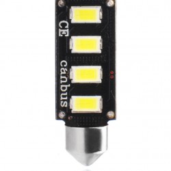 ΛΑΜΠΑΚΙΑ ΠΛΑΦΟΝΙΕΡΑΣ C5W/C10W 12V 2W SV8,5 41mm CAN-BUS+RADIATOR LED 4xSMD5730 ΛΕΥΚΟ 1ΤΕΜ. M-TECH ΛΑΜΠΑΚΙΑ ΠΛΑΦΟΝΙΕΡΑΣ C5W/C10W 12V 2W SV8,5 41mm CAN-BUS+RADIATOR LED 4xSMD5730 ΛΕΥΚΟ 1ΤΕΜ. M-TECH