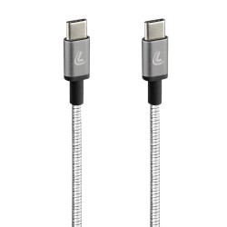 ΚΑΛΩΔΙΟ ΦΟΡΤΙΣΗΣ/ΜΕΤΑΦΟΡΑΣ ΔΕΔΟΜΕΝΩΝ USB TYPE C>USB TYPE C  IRON 2.0 3000mA/60W ΑΣΗΜΙ 100cm LAMPA - 1 ΤΕΜ. ΚΑΛΩΔΙΟ ΦΟΡΤΙΣΗΣ/ΜΕΤΑΦΟΡΑΣ ΔΕΔΟΜΕΝΩΝ USB TYPE C>USB TYPE C  IRON 2.0 3000mA/60W ΑΣΗΜΙ 100cm LAMPA - 1 ΤΕΜ.