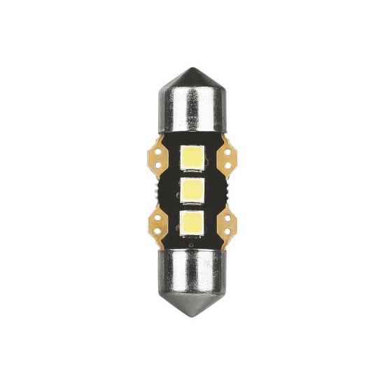 ΛΑΜΠΑΚΙΑ ΠΛΑΦΟΝΙΕΡΑΣ 12V 11x31mm 110/90lm 6.500K ΔΙΠΛΗΣ ΠΟΛΙΚΟΤΗΤΑΣ LED ULTRA-LUMEN SERIES 1ΤΕΜ. ΛΑΜΠΑΚΙΑ ΠΛΑΦΟΝΙΕΡΑΣ 12V 11x31mm 110/90lm 6.500K ΔΙΠΛΗΣ ΠΟΛΙΚΟΤΗΤΑΣ LED ULTRA-LUMEN SERIES 1ΤΕΜ.
