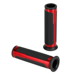 ΧΕΡΟΥΛΙΑ MOTO STYLE GRIP ΜΑΥΡΟ/ΚΟΚΚΙΝΟ ΧΡΩΜΑ 22mm+25mm 12cm LAMPA - 2 τεμ. ΧΕΡΟΥΛΙΑ MOTO STYLE GRIP ΜΑΥΡΟ/ΚΟΚΚΙΝΟ ΧΡΩΜΑ 22mm+25mm 12cm LAMPA - 2 τεμ.
