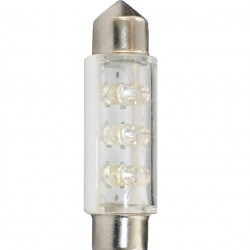 ΛΑΜΠΑΚΙΑ ΠΛΑΦΟΝΙΕΡΑΣ C5W 24V 0,24W SV8,5 41mm LED 6xFlux 3mm ΛΕΥΚΟ 1ΤΕΜ. M-TECH ΛΑΜΠΑΚΙΑ ΠΛΑΦΟΝΙΕΡΑΣ C5W 24V 0,24W SV8,5 41mm LED 6xFlux 3mm ΛΕΥΚΟ 1ΤΕΜ. M-TECH