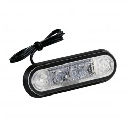 ΦΩΣ ΟΓΚΟΥ ΦΟΡΤΗΓΟΥ 24V 3 LED 80x22mm ΠΟΡΤΟΚΑΛΙ - 1 ΤΕΜ. ΦΩΣ ΟΓΚΟΥ ΦΟΡΤΗΓΟΥ 24V 3 LED 80x22mm ΠΟΡΤΟΚΑΛΙ - 1 ΤΕΜ.