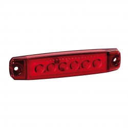 ΦΩΣ ΟΓΚΟΥ 6LED ΚΟΚΚΙΝΟ SMD 12/24V 96mm 20ΤΕΜ. ΦΩΣ ΟΓΚΟΥ 6LED ΚΟΚΚΙΝΟ SMD 12/24V 96mm 20ΤΕΜ.