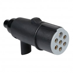 ΠΡΙΖΑ ΚΟΤΣΑΔΟΡΟΥ ΠΛΑΣΤΙΚΗ ΑΣΗΜΙ 24S 24V 7PIN ISO 3731 ΘΗΛΥΚΗ ΠΡΙΖΑ ΚΟΤΣΑΔΟΡΟΥ ΠΛΑΣΤΙΚΗ ΑΣΗΜΙ 24S 24V 7PIN ISO 3731 ΘΗΛΥΚΗ