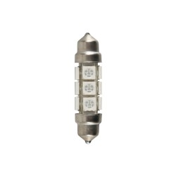 ΛΑΜΠΑΚΙ ΠΛΑΦΟΝΙΕΡΑΣ 24/28V 11x43mm 60lm 12xSMD LED ΠΟΡΤΟΚΑΛΙ ΔΙΠΛΗΣ ΠΟΛΙΚΟΤΗΤΑΣ LAMPA - 20 ΤΕΜ. ΛΑΜΠΑΚΙ ΠΛΑΦΟΝΙΕΡΑΣ 24/28V 11x43mm 60lm 12xSMD LED ΠΟΡΤΟΚΑΛΙ ΔΙΠΛΗΣ ΠΟΛΙΚΟΤΗΤΑΣ LAMPA - 20 ΤΕΜ.