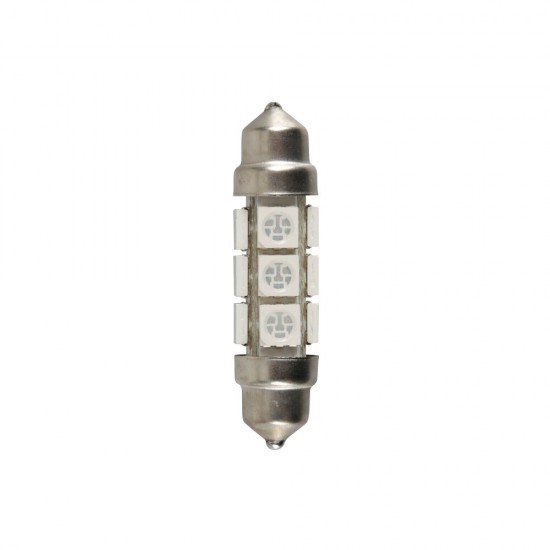 ΛΑΜΠΑΚΙ ΠΛΑΦΟΝΙΕΡΑΣ 24/28V 11x43mm 48lm 12xSMD LED ΜΠΛΕ ΔΙΠΛΗΣ ΠΟΛΙΚΟΤΗΤΑΣ LAMPA - 20 ΤΕΜ. ΛΑΜΠΑΚΙ ΠΛΑΦΟΝΙΕΡΑΣ 24/28V 11x43mm 48lm 12xSMD LED ΜΠΛΕ ΔΙΠΛΗΣ ΠΟΛΙΚΟΤΗΤΑΣ LAMPA - 20 ΤΕΜ.