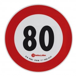 ΣΗΜΑ ΤΑΧΥΤΗΤΑΣ ΧΙΛΙΟΜΕΤΡΩΝ 80km/h ΑΥΤΟΚΟΛΛΗΤΟ ΣΗΜΑ ΤΑΧΥΤΗΤΑΣ ΧΙΛΙΟΜΕΤΡΩΝ 80km/h ΑΥΤΟΚΟΛΛΗΤΟ