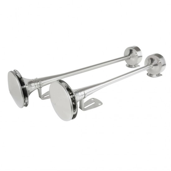 ΚΟΡΝΑ ΔΙΠΛΗ ΠΝΕΥΜΑΤΙΚΗ 118dB 24V  58+64cm ΜΕ ΒΑΣΕΙΣ ΣΤΗΡΙΞΗΣ ΚΟΡΝΑ ΔΙΠΛΗ ΠΝΕΥΜΑΤΙΚΗ 118dB 24V  58+64cm ΜΕ ΒΑΣΕΙΣ ΣΤΗΡΙΞΗΣ