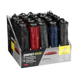 ΟΜΠΡΕΛΕΣ COMPACT BASE Φ97cm ΧΕΙΡΟΚΙΝΗΤΟ ΑΝΟΙΓΜΑ ΔΙΑΦΟΡΑ ΧΡΩΜΑΤΑ 31x31x24cm σε ΣΤΑΝΤ  LAMPA - 25 τεμ. ΟΜΠΡΕΛΕΣ COMPACT BASE Φ97cm ΧΕΙΡΟΚΙΝΗΤΟ ΑΝΟΙΓΜΑ ΔΙΑΦΟΡΑ ΧΡΩΜΑΤΑ 31x31x24cm σε ΣΤΑΝΤ  LAMPA - 25 τεμ.