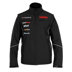 ΜΠΟΥΦΑΝ/ΤΖΑΚΕΤ ΜΑΚΡΥΜΑΝΙΚΟ LAMPA (XL) ΣΕ ΜΑΥΡΟ ΧΡΩΜΑ ΜΕ ΑΠΟΣΠΩΜΕΝΑ ΜΑΝΙΚΙΑ