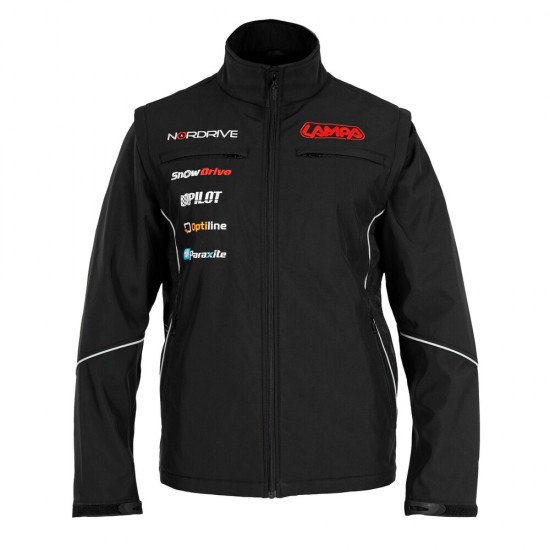 ΜΠΟΥΦΑΝ/ΤΖΑΚΕΤ ΜΑΚΡΥΜΑΝΙΚΟ LAMPA (XXXL) ΣΕ ΜΑΥΡΟ ΧΡΩΜΑ ΜΕ ΑΠΟΣΠΩΜΕΝΑ ΜΑΝΙΚΙΑ