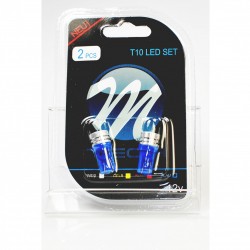 T10 W5W 12V W2,1x9,5d LED 1xHP ΜΠΛΕ (ΚΑΡΦΩΤΟ ΑΚΑΛΥΚΟ) BLISTER 2ΤΕΜ. M-TECH T10 W5W 12V W2,1x9,5d LED 1xHP ΜΠΛΕ (ΚΑΡΦΩΤΟ ΑΚΑΛΥΚΟ) BLISTER 2ΤΕΜ. M-TECH
