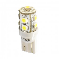 T10 W5W 12V W2,1x9,5d LED 9xSMD3528 ΛΕΥΚΟ (ΚΑΡΦΩΤΟ ΑΚΑΛΥΚΟ) BLISTER 2ΤΕΜ. M-TECH T10 W5W 12V W2,1x9,5d LED 9xSMD3528 ΛΕΥΚΟ (ΚΑΡΦΩΤΟ ΑΚΑΛΥΚΟ) BLISTER 2ΤΕΜ. M-TECH