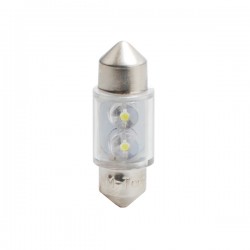 ΛΑΜΠΑΚΙΑ ΠΛΑΦΟΝΙΕΡΑΣ C5W/C10W 12V 0,26W SV8,5 31mm LED 2xFlux 3mm ΛΕΥΚΟ BLISTER 2ΤΕΜ ΛΑΜΠΑΚΙΑ ΠΛΑΦΟΝΙΕΡΑΣ C5W/C10W 12V 0,26W SV8,5 31mm LED 2xFlux 3mm ΛΕΥΚΟ BLISTER 2ΤΕΜ