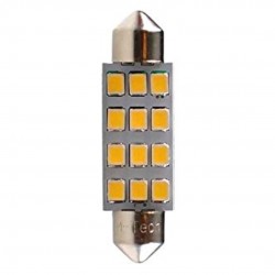 ΛΑΜΠΑΚΙΑ ΠΛΑΦΟΝΙΕΡΑΣ C5W/C10W 12V SV8.5 41mm 1,5W 12xSMD2835 LED OSRAM ΛΕΥΚΟ  BLISTER 2ΤΕΜ. M-TECH ΛΑΜΠΑΚΙΑ ΠΛΑΦΟΝΙΕΡΑΣ C5W/C10W 12V SV8.5 41mm 1,5W 12xSMD2835 LED OSRAM ΛΕΥΚΟ  BLISTER 2ΤΕΜ. M-TECH