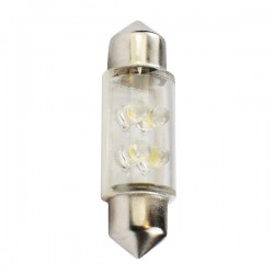 ΛΑΜΠΑΚΙΑ ΠΛΑΦΟΝΙΕΡΑΣ C5W/C10W 12V 0,66W SV8,5 36mm LED 4xFlux 3mm ΛΕΥΚΟ BLISTER 2ΤΕΜ. ΛΑΜΠΑΚΙΑ ΠΛΑΦΟΝΙΕΡΑΣ C5W/C10W 12V 0,66W SV8,5 36mm LED 4xFlux 3mm ΛΕΥΚΟ BLISTER 2ΤΕΜ.
