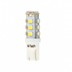 T10 W5W 12V W2,1x9,5d LED 16xSMD3528 ΛΕΥΚΟ (ΚΑΡΦΩΤΟ ΑΚΑΛΥΚΟ) BLISTER 2ΤΕΜ. M-TECH T10 W5W 12V W2,1x9,5d LED 16xSMD3528 ΛΕΥΚΟ (ΚΑΡΦΩΤΟ ΑΚΑΛΥΚΟ) BLISTER 2ΤΕΜ. M-TECH