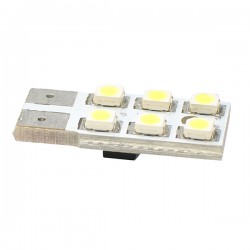 T10 W5W 12V W2,1x9,5d LED 6xSMD3528 ΛΕΥΚΟ (ΚΑΡΦΩΤΟ ΑΚΑΛΥΚΟ) BLISTER 2ΤΕΜ. M-TECH T10 W5W 12V W2,1x9,5d LED 6xSMD3528 ΛΕΥΚΟ (ΚΑΡΦΩΤΟ ΑΚΑΛΥΚΟ) BLISTER 2ΤΕΜ. M-TECH