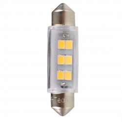 ΛΑΜΠΑΚΙΑ ΠΛΑΦΟΝΙΕΡΑΣ C5W/C10W 12V SV8.5 0,75W 41mm 6xSMD2835 LED OSRAM ΛΕΥΚΟ  BLISTER 2ΤΕΜ. M-TECH ΛΑΜΠΑΚΙΑ ΠΛΑΦΟΝΙΕΡΑΣ C5W/C10W 12V SV8.5 0,75W 41mm 6xSMD2835 LED OSRAM ΛΕΥΚΟ  BLISTER 2ΤΕΜ. M-TECH