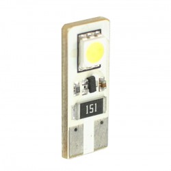 T10 W5W 12V W2,1x9,5d LED 2xSMD5050 ΛΕΥΚΟ (ΚΑΡΦΩΤΟ CAN-BUS) BLISTER 2ΤΕΜ. M-TECH T10 W5W 12V W2,1x9,5d LED 2xSMD5050 ΛΕΥΚΟ (ΚΑΡΦΩΤΟ CAN-BUS) BLISTER 2ΤΕΜ. M-TECH