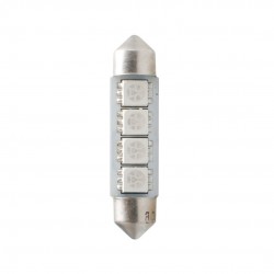ΛΑΜΠΑΚΙΑ ΠΛΑΦΟΝΙΕΡΑΣ C5W/C10W 12V 0,96W SV8,5 41mm CAN-BUS LED 4xSMD5050 PREMIUM ΜΠΛΕ BLISTER 2ΤΕΜ. ΛΑΜΠΑΚΙΑ ΠΛΑΦΟΝΙΕΡΑΣ C5W/C10W 12V 0,96W SV8,5 41mm CAN-BUS LED 4xSMD5050 PREMIUM ΜΠΛΕ BLISTER 2ΤΕΜ.
