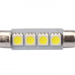 ΛΑΜΠΑΚΙΑ ΠΛΑΦΟΝΙΕΡΑΣ C5W/C10W 12V 0,96W SV8,5 41mm CAN-BUS LED 4xSMD5050 PREMIUM ΛΕΥΚΟ BLISTER 2ΤΕΜ ΛΑΜΠΑΚΙΑ ΠΛΑΦΟΝΙΕΡΑΣ C5W/C10W 12V 0,96W SV8,5 41mm CAN-BUS LED 4xSMD5050 PREMIUM ΛΕΥΚΟ BLISTER 2ΤΕΜ