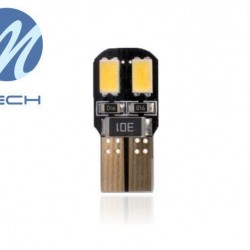 ΛΑΜΠΑΚΙΑ LED T10 W5W 12V W2,1x9,5d LED 3xSMD5050 ΛΕΥΚΟ (ΚΑΡΦΩΤΟ CAN-BUS) BLISTER M-TECH - 2 ΤΕΜ. ΛΑΜΠΑΚΙΑ LED T10 W5W 12V W2,1x9,5d LED 3xSMD5050 ΛΕΥΚΟ (ΚΑΡΦΩΤΟ CAN-BUS) BLISTER M-TECH - 2 ΤΕΜ.
