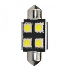 ΛΑΜΠΑΚΙΑ ΠΛΑΦΟΝΙΕΡΑΣ C5W/C10W 12V 0,96W SV8,5 36mm CAN-BUS+RADIATOR LED 4xSMD5050 ΛΕΥΚΟ BLISTER 2ΤΕΜ ΛΑΜΠΑΚΙΑ ΠΛΑΦΟΝΙΕΡΑΣ C5W/C10W 12V 0,96W SV8,5 36mm CAN-BUS+RADIATOR LED 4xSMD5050 ΛΕΥΚΟ BLISTER 2ΤΕΜ