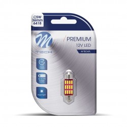 ΛΑΜΠΑΚΙ ΠΛΑΦΟΝΙΕΡΑΣ C5W/C10W 12V 1,95W SV8,5 36mm LED 12xLED ΛΕΥΚΟ M-TECH - 1 τεμ. ΛΑΜΠΑΚΙ ΠΛΑΦΟΝΙΕΡΑΣ C5W/C10W 12V 1,95W SV8,5 36mm LED 12xLED ΛΕΥΚΟ M-TECH - 1 τεμ.
