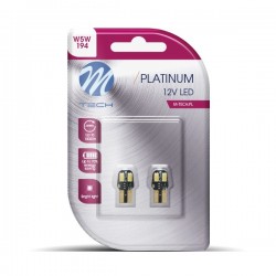 T10 W5W 12V W2.1x9.5d 12VDC 1,6W 4xSMD5630 LED ΛΕΥΚΟ CAN-BUS BLISTER 2ΤΕΜ. M-TECH T10 W5W 12V W2.1x9.5d 12VDC 1,6W 4xSMD5630 LED ΛΕΥΚΟ CAN-BUS BLISTER 2ΤΕΜ. M-TECH