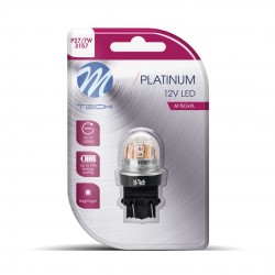 P27/7W 12/24V W2.5x16q 15x2835SMD LED CAN-BUS ΚΟΚΚΙΝΟ PLATINIUM M-TECH -   1 ΤΕΜ P27/7W 12/24V W2.5x16q 15x2835SMD LED CAN-BUS ΚΟΚΚΙΝΟ PLATINIUM M-TECH -   1 ΤΕΜ