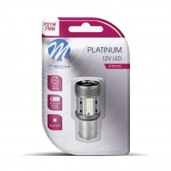 P21W 12/24V BA15s 12xSMD3030 LED CAN-BUS ΛΕΥΚΟ PLATINIUM BLISTER 1ΤΕΜ M-TECH P21W 12/24V BA15s 12xSMD3030 LED CAN-BUS ΛΕΥΚΟ PLATINIUM BLISTER 1ΤΕΜ M-TECH