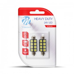ΛΑΜΠΑΚΙΑ ΠΛΑΦΟΝΙΕΡΑΣ C5W 24V 0,24W SV8,5 41mm LED CAN-BUS 8xSMD505 ΛΕΥΚΟ BLISTER 2ΤΕΜ. M-TECH ΛΑΜΠΑΚΙΑ ΠΛΑΦΟΝΙΕΡΑΣ C5W 24V 0,24W SV8,5 41mm LED CAN-BUS 8xSMD505 ΛΕΥΚΟ BLISTER 2ΤΕΜ. M-TECH