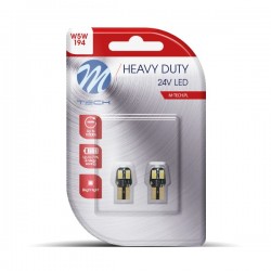 P21W 24V BA15s 8xSMD3528 LED ΚΟΚΚΙΝΟ HEAVY DUTY BLISTER M-TECH - 2 Τεμ. P21W 24V BA15s 8xSMD3528 LED ΚΟΚΚΙΝΟ HEAVY DUTY BLISTER M-TECH - 2 Τεμ.