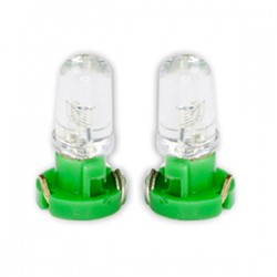 ΛΑΜΠΑΚΙΑ LED T3 12V LED 6.000K ΠΡΑΣΙΝΟ ΦΩΣ 8mm DGA - 2ΤΕΜ. ΛΑΜΠΑΚΙΑ LED T3 12V LED 6.000K ΠΡΑΣΙΝΟ ΦΩΣ 8mm DGA - 2ΤΕΜ.