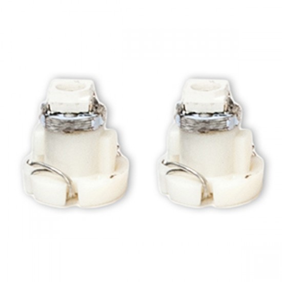 ΛΑΜΠΑΚΙΑ LED T3 12V 1xSMD LED 6.000K ΛΕΥΚΟ ΦΩΣ 8mm DGA - 2ΤΕΜ.