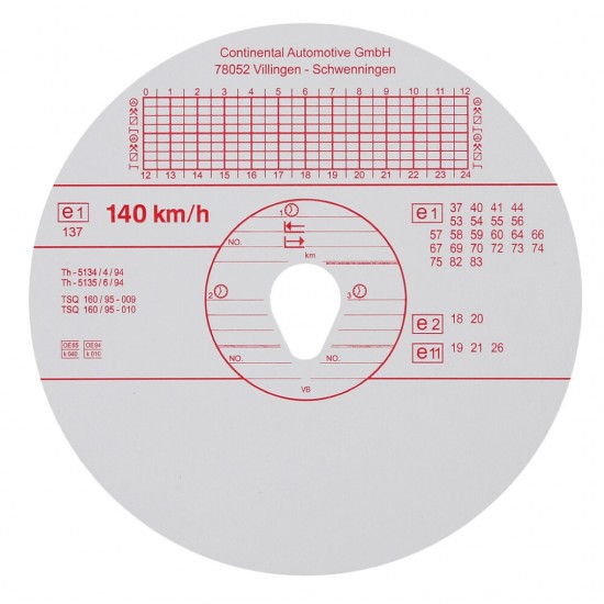ΤΑΧΟΓΡΑΦΟΙ KIENZLE VDO 140km/h 100ΤΕΜ ΤΑΧΟΓΡΑΦΟΙ KIENZLE VDO 140km/h 100ΤΕΜ