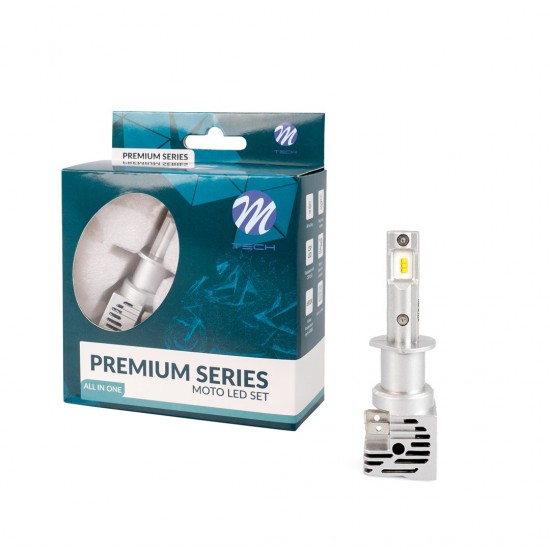 ΛΑΜΠΑ LED H1 9-32V 6.500K 5.000lm 50W CSP1860 LED ALL IN ONE PREMIUM SERIES  M-TECH - 1 ΤΕΜ.