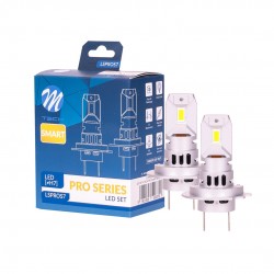 ΛΑΜΠΕΣ H7 12V 2x 21W max6.000K 4600lm PRO SMART SERIES LED  M-TECH - 2 τεμ. ΛΑΜΠΕΣ H7 12V 2x 21W max6.000K 4600lm PRO SMART SERIES LED  M-TECH - 2 τεμ.