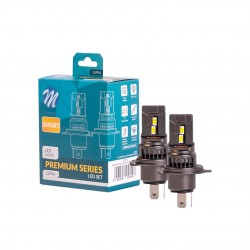 ΛΑΜΠΕΣ LED H4 12V 70W 4000lm 6.000K CSP 3570 LED KIT CAN-BUS PREMIUM SMART SERIES  M-TECH - 2 τεμ. ΛΑΜΠΕΣ LED H4 12V 70W 4000lm 6.000K CSP 3570 LED KIT CAN-BUS PREMIUM SMART SERIES  M-TECH - 2 τεμ.