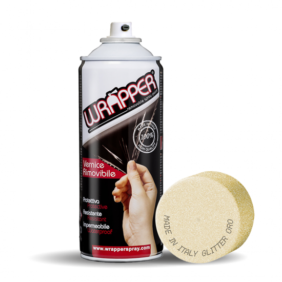 ΦΙΛΜ ΣΕ ΣΠΡΕΥ WRAPPER SPECIAL COLOURS ΧΡΥΣΟ ΓΚΛΙΤΕΡ 400ml – 1 ΤΕΜ. ΦΙΛΜ ΣΕ ΣΠΡΕΥ WRAPPER SPECIAL COLOURS ΧΡΥΣΟ ΓΚΛΙΤΕΡ 400ml – 1 ΤΕΜ.