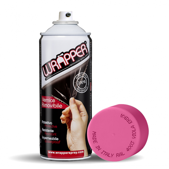 ΦΙΛΜ ΣΕ ΣΠΡΕΥ WRAPPER RAL COLOURS ΡΟΖ ΦΟΥΞΙΑ 400ml – 1 ΤΕΜ. ΦΙΛΜ ΣΕ ΣΠΡΕΥ WRAPPER RAL COLOURS ΡΟΖ ΦΟΥΞΙΑ 400ml – 1 ΤΕΜ.