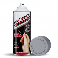 ΦΙΛΜ ΣΕ ΣΠΡΕΥ WRAPPER RAL COLOURS ΓΚΡΙ ΑΣΗΜΙ 400ml – 1 ΤΕΜ. ΦΙΛΜ ΣΕ ΣΠΡΕΥ WRAPPER RAL COLOURS ΓΚΡΙ ΑΣΗΜΙ 400ml – 1 ΤΕΜ.